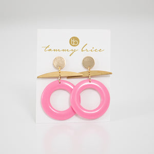 Pink Peeps Earrings
