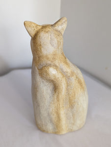 Previously Adored Cat Figurine #1