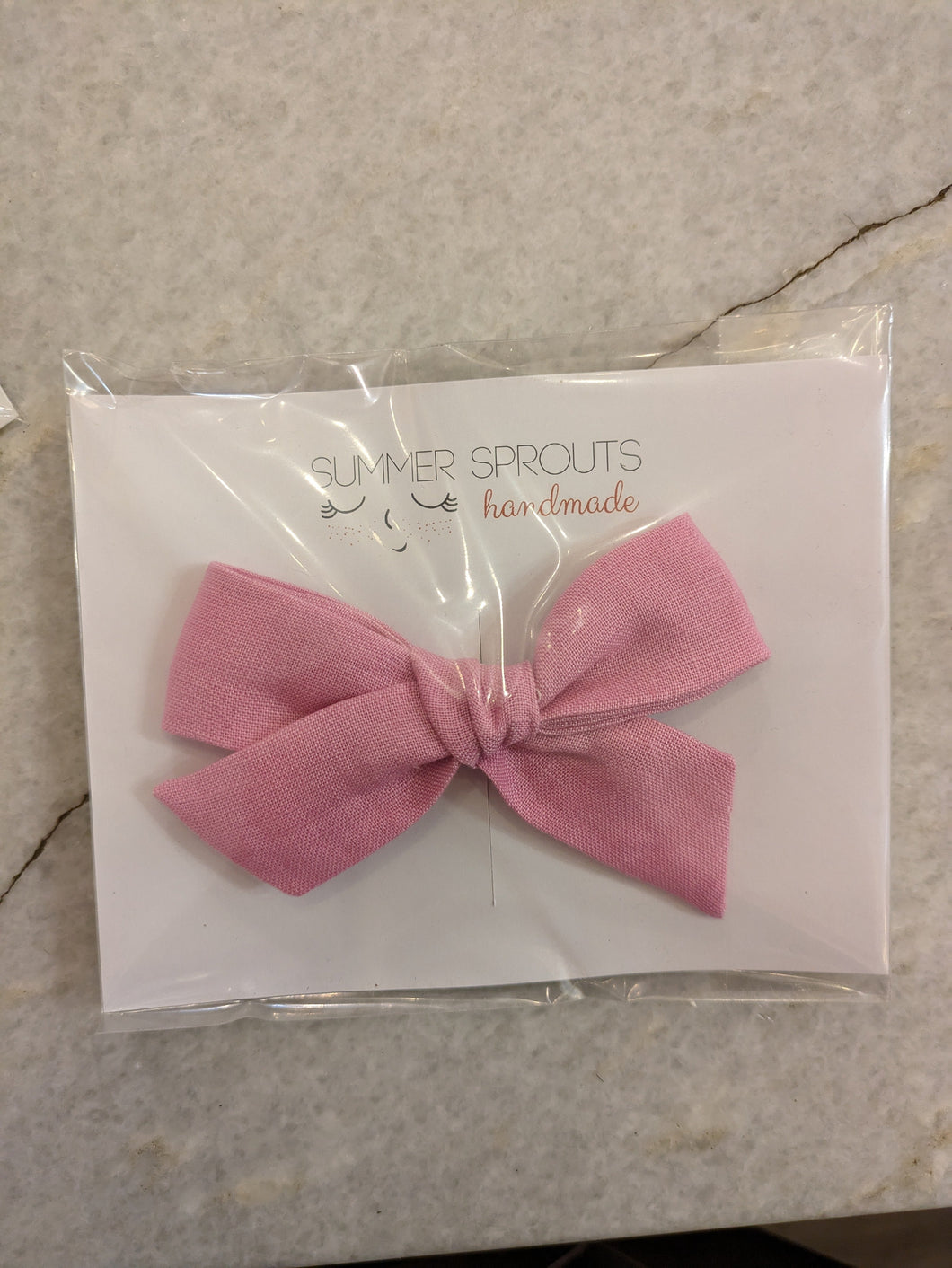 Vintage Handkerchief Hair Bows - Single Bow