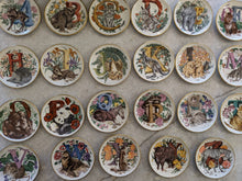 Vintage/Previously Adored Franklin Porcelain Alphabet Plates