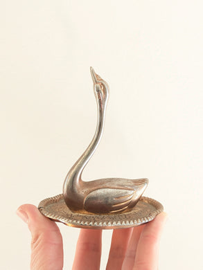 Vintage Swan Ring Holder