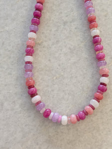 Pink Stone Necklace