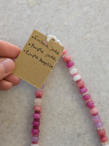 Pink Stone Necklace