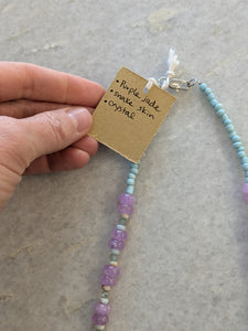 Blue & Purple Necklace