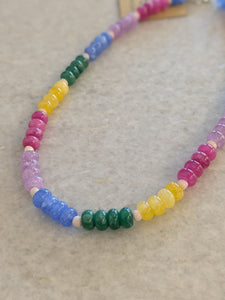 Rainbow Stone Necklace