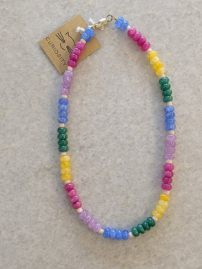 Rainbow Stone Necklace