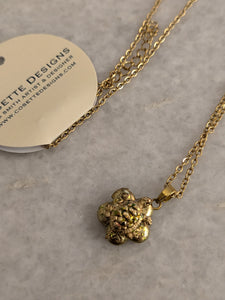 Cosette Turtle Locket Necklace