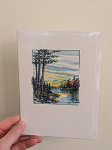 Illustrated Nature Greeting Cards (Artwork by Jim Maki)