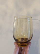 Previously Adored Amber Stemless Glasses (Set of 2)