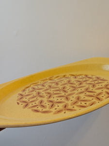 Vintage/Previously Adored Brendan Erin Stone Yellow Platter