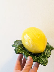 Previously Adored/Vintage Lemon Wall Pocket Planter