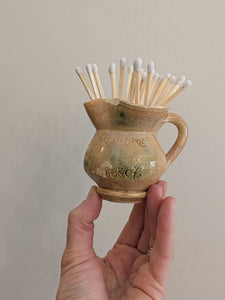 Vintage/Previously Adored Ristorante a'Riccione Creamer With Matches