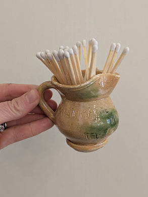 Vintage/Previously Adored Ristorante a'Riccione Creamer With Matches