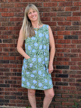 Reversible Wrap Dress – Vintage-Inspired, Hand Block Printed