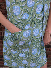 Reversible Wrap Dress – Vintage-Inspired, Hand Block Printed