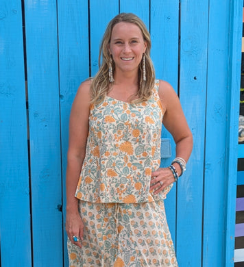 Marigold Breeze Reversible Cami Tank