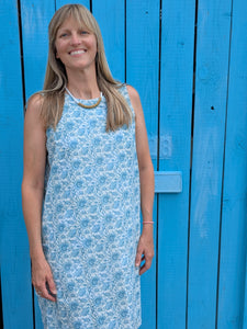 Reversible Wrap Dress – Vintage-Inspired, Hand Block Printed
