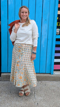 Marigold Breeze Patchwork Skirt