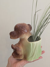 Vintage/Previously Adored Puppy Planter/Vase