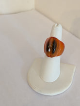 Cocoa Bean Handcrafted Zebu Horn Rings from Madagascar