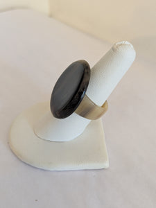 Handcrafted Zebu Horn Rings from Madagascar - Circle
