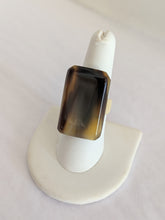 Handcrafted Zebu Horn Rings from Madagascar - Rectangle