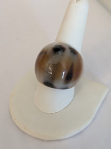Handcrafted Timeless Curve Horn Rings from Madagascar