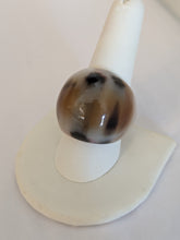 Timeless Curve Handcrafted Zebu Horn Rings from Madagascar