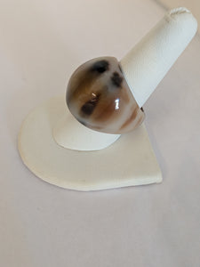 Handcrafted Timeless Curve Horn Rings from Madagascar