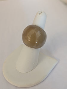 Handcrafted Timeless Curve Horn Rings from Madagascar