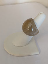 Timeless Curve Handcrafted Zebu Horn Rings from Madagascar