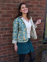 Verdant Bloom Quilted Jacket