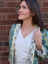 Verdant Bloom Quilted Jacket