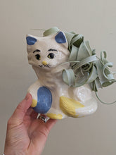 Vintage/Previously Adored Cat Planter/Vase