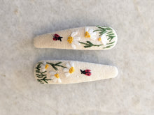 Embroidered Hair Clips (Multiple Styles)