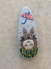 Large Embroidered Animal Hair Clips (Multiple Styles- Extra Detail)