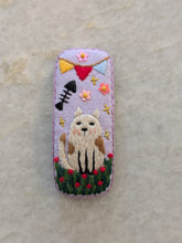 Large Embroidered Animal Hair Clips (Multiple Styles- Extra Detail)