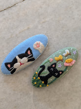 Large Embroidered Animal Hair Clips (Multiple Styles- Extra Detail)