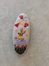 Large Embroidered Animal Hair Clips (Multiple Styles- Extra Detail)