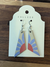 Hand-Painted Wood Earrings