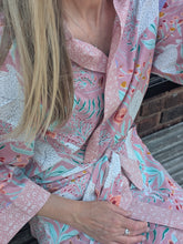 Whimsy & Wildflowers Rose Kimono Robe - Short