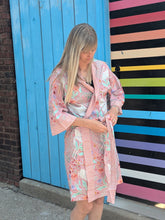 Whimsy & Wildflowers Rose Kimono Robe - Short