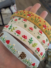 Natural-Inspired Embroidered Headbands