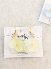 Hydrangea Huggie Earrings - Multiple Colors