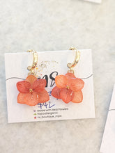Hydrangea Huggie Earrings - Multiple Colors