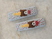 Embroidered Hair Clips (Multiple Styles)