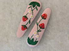 Embroidered Hair Clips (Multiple Styles)