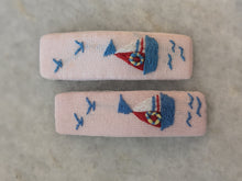 Embroidered Hair Clips (Multiple Styles)