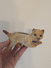 Vintage Ceramic Cat Planter