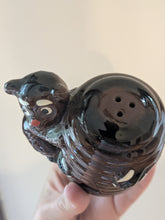 Vintage Bear and Beehive Salt & Pepper Shakers
